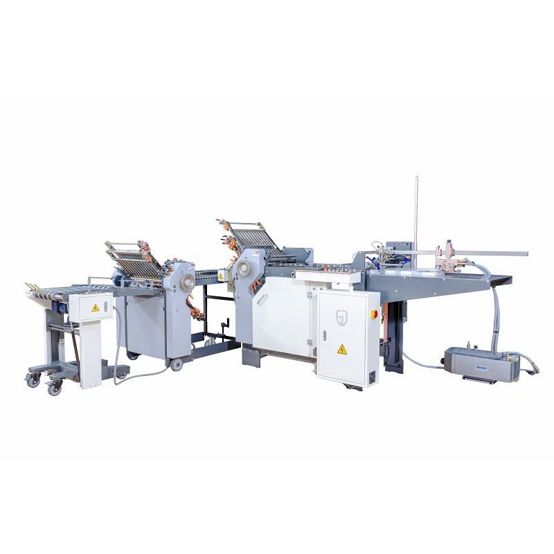 Stroj za zgibanje papirja za knjige